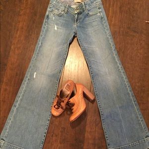 Wide leg Paige denim